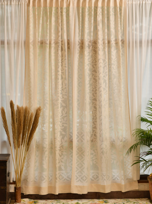 Printed Curtain Mehrab : Natural