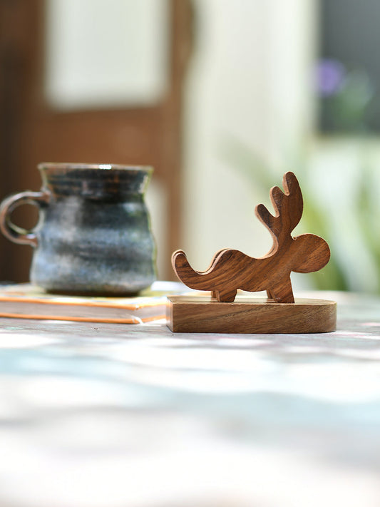 Mobile Stand Deer : Wooden