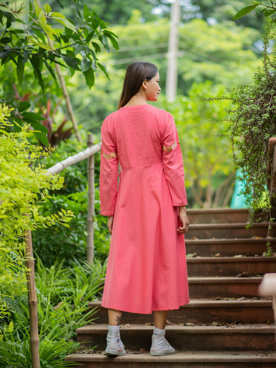 Anarkali Wrap : Red