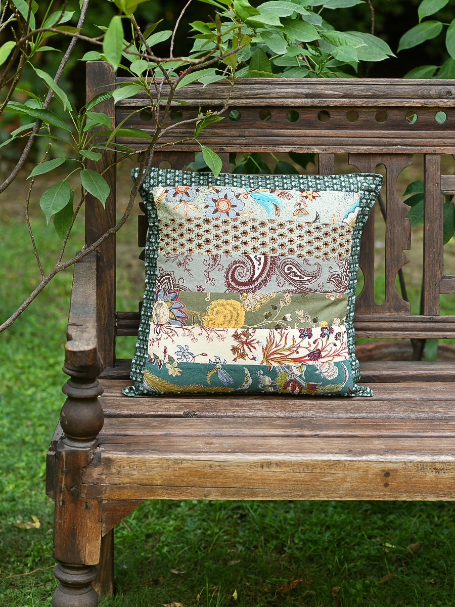 Cushion Cover Stripes : Ingrid Patchwork