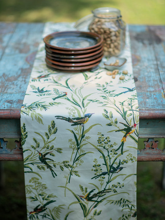 Table Runner : Hummingbird Natural