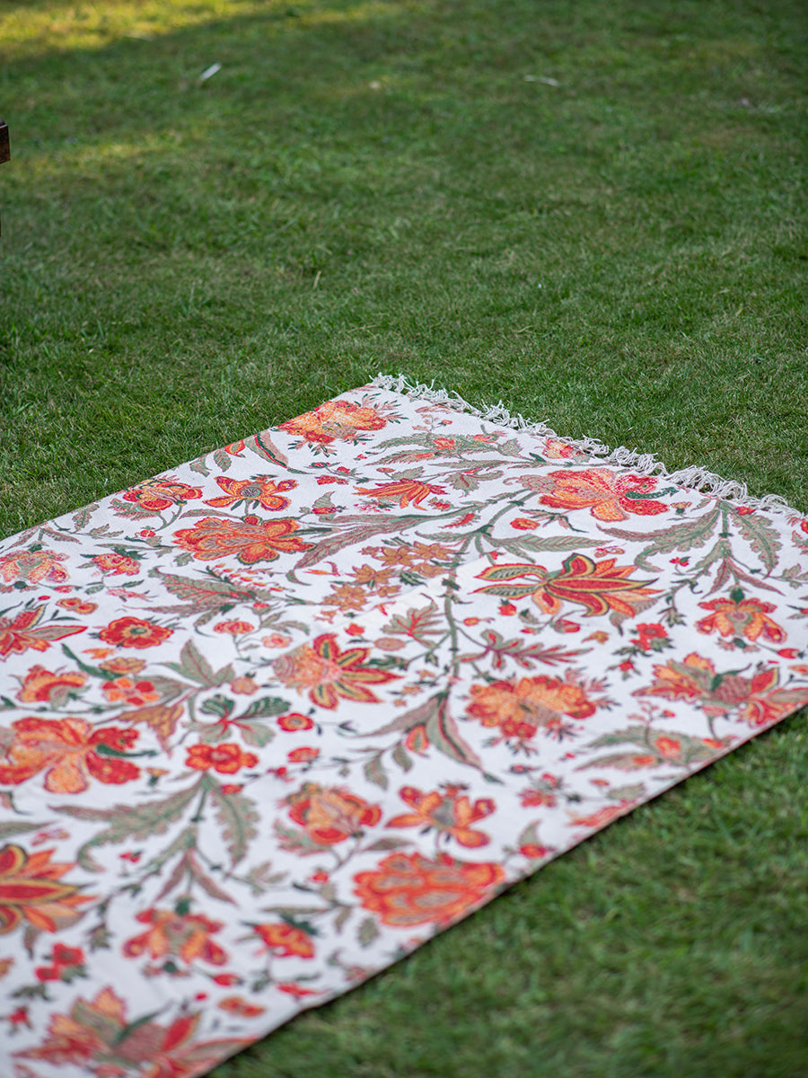 Reversible Printed Rug : Hawaii Beige