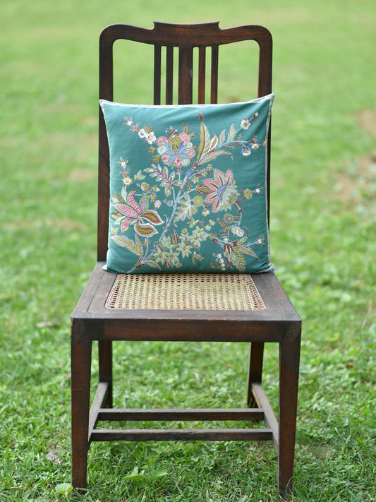 Cushion Cover Reversible : Hawaii Green