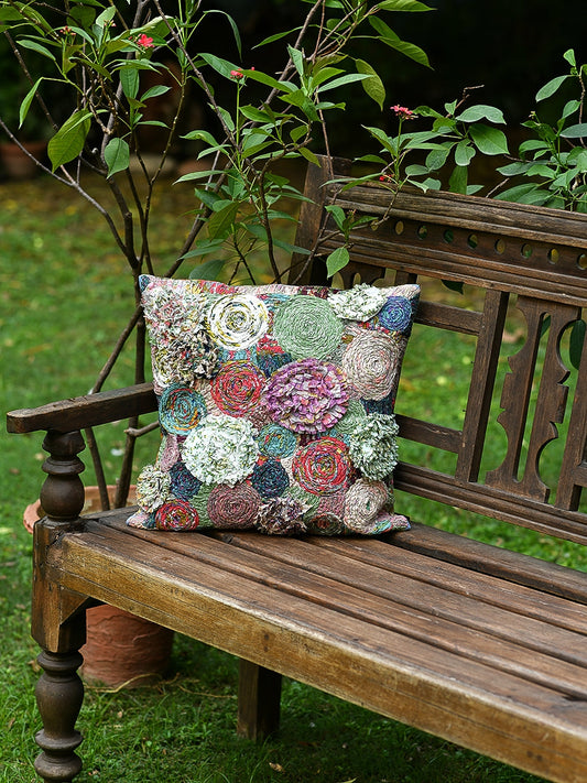 Green Cushion Cover : Lollipop