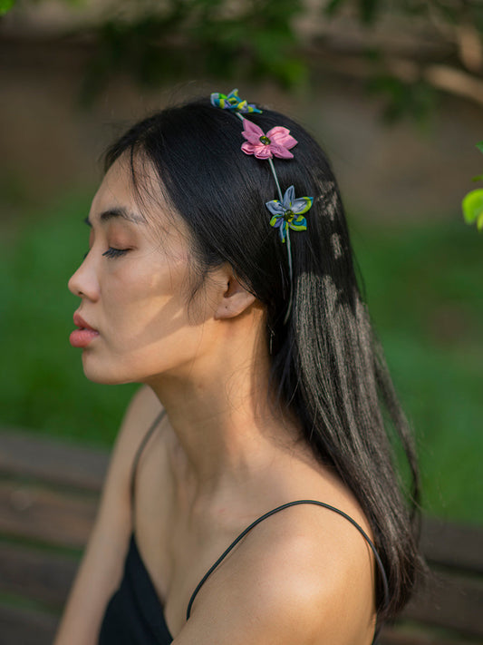 Hair Band : Triple Flower