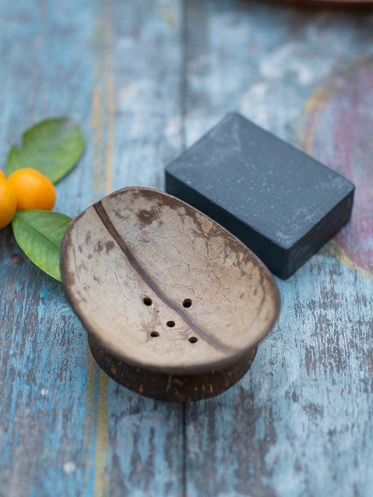 Soap Dish : Coconut Shell