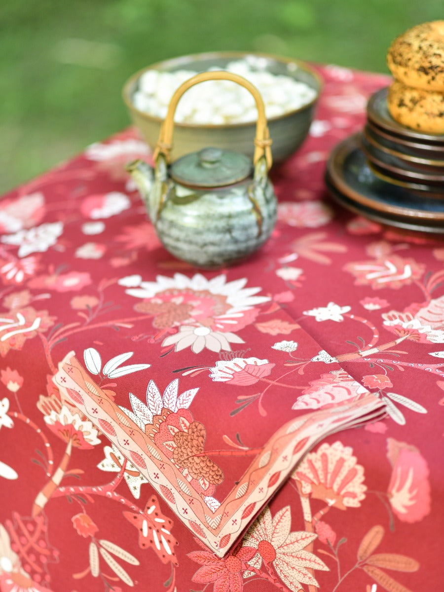 Table Cloth : Chandini Madder